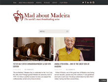 Tablet Screenshot of madaboutmadeira.org